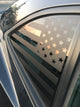 American Flag Quarter Window Decal 2010-15 Chevy Camaro